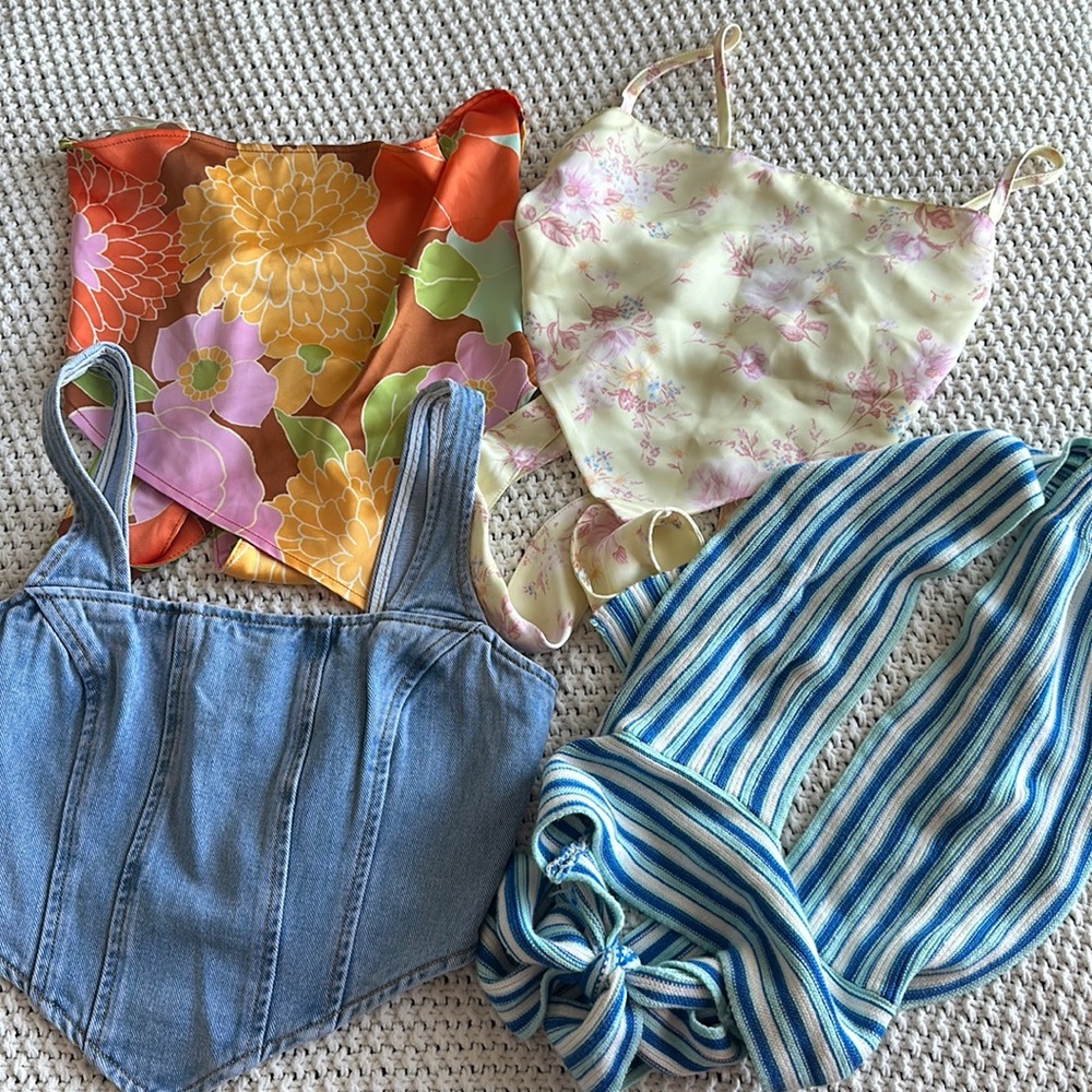 SOLD Halter top, tank bundle!